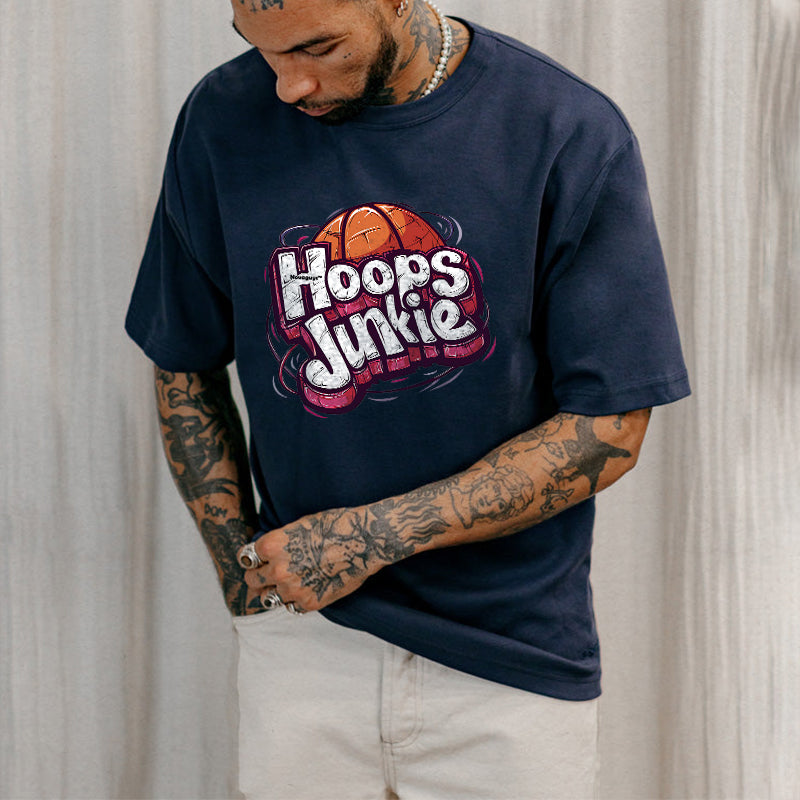 Sport Lover Basketball Player Men's T-Shirts Big & Tall