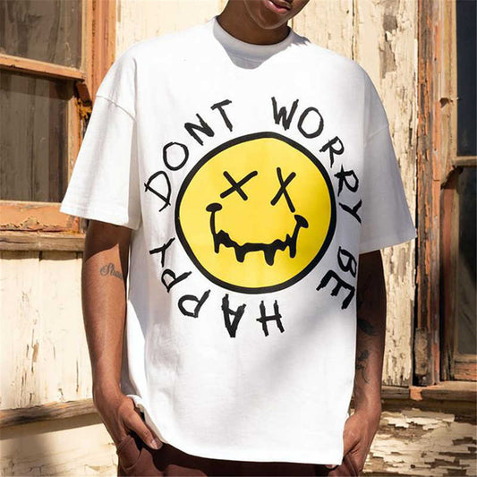 "Don't Worry Be Happy" Men's T-Shirt Big & Tall