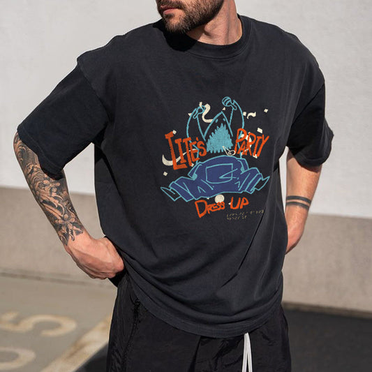 Life Is A Party Men's T-Shirt Big & Tall