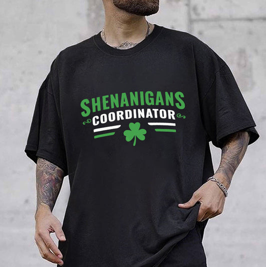 Charm of Shenanigans Men's Cotton Tee Big & Tall