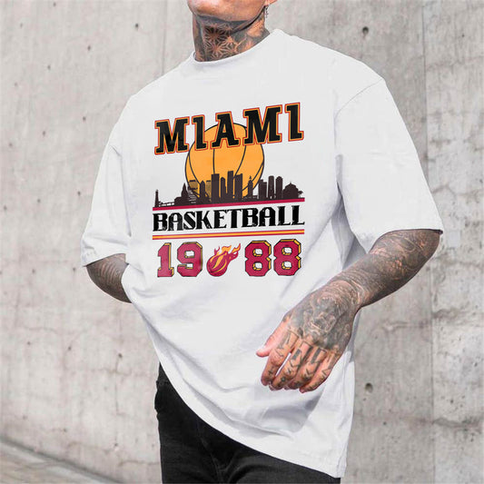 Men's Miami Heat 1988 Basketball Team T-Shirts Big & Tall