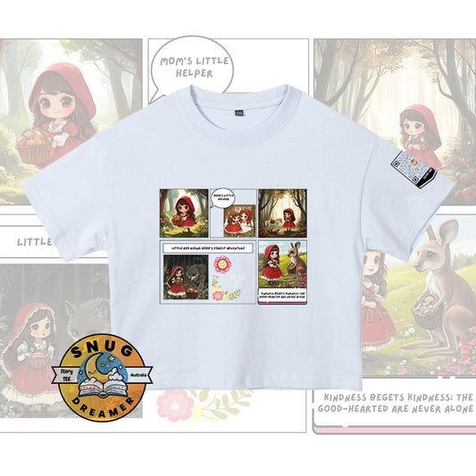 Adapted Bedtime Story Shirt For Kids - Little Red Riding Hood