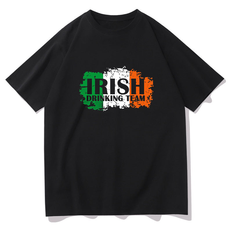 Ireland's Finest Drinkers Irish Drinking Team Flag Tee Big & Tall