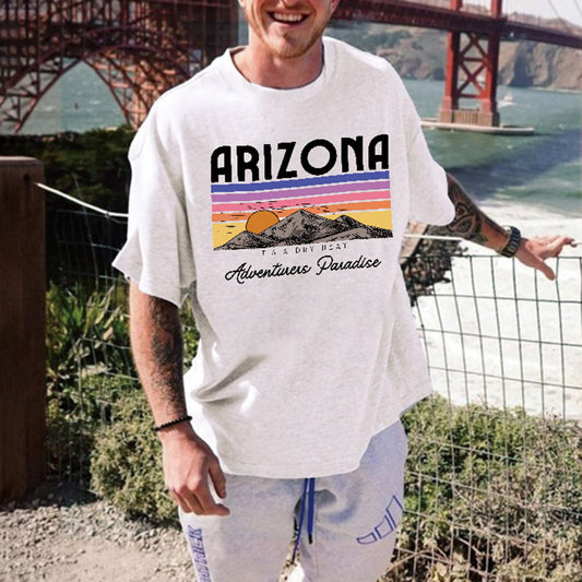 ARIZONA Graphic Print Men's T-Shirt Big & Tall