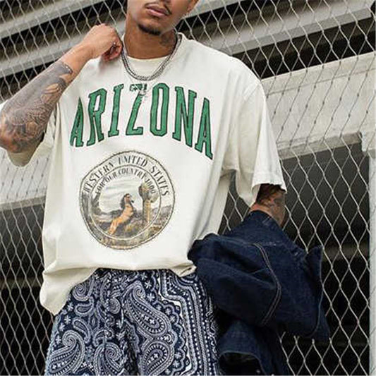 Arizona Graphic Print Men's T-Shirt Big & Tall