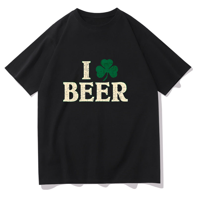 St. Patrick's Lucky Clover Beer Love Tee