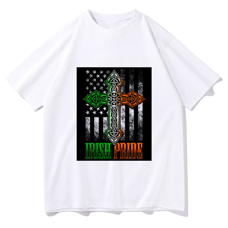 Irish Roots American Pride T-Shirt Big & Tall