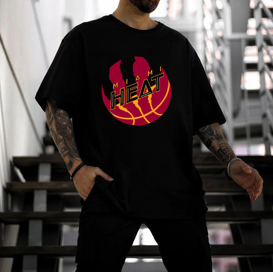 Miami Heat Men's Cotton T-shirt Big & Tall