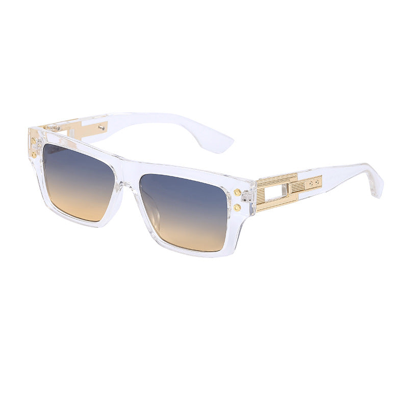Large Frame Casual Trend Steampunk Men's Sunglasses