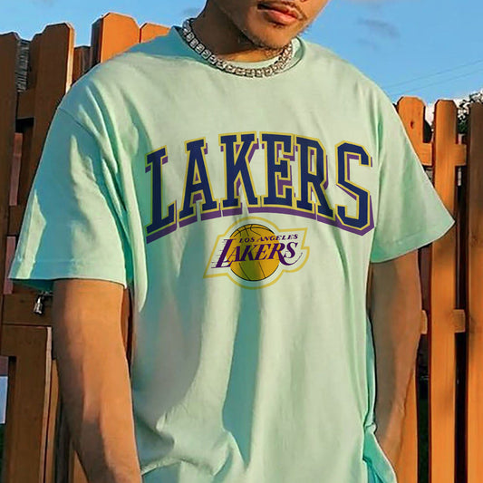 Lakers Basketball Lovers Men's Fan T-Shirt