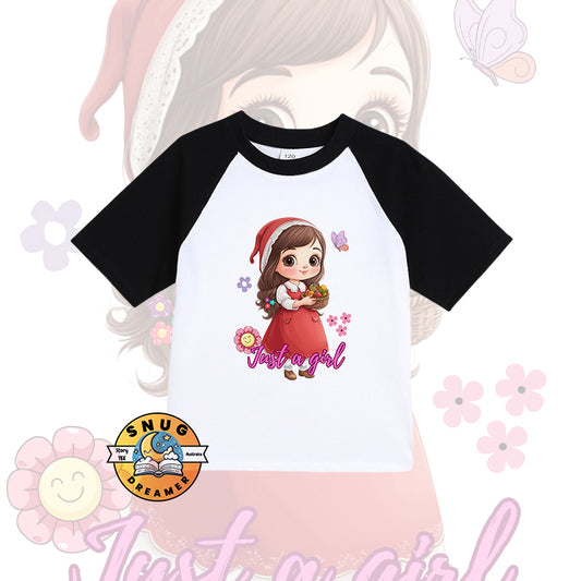 Fairy Tale Little Red Riding Hood Storytelling T-shirt