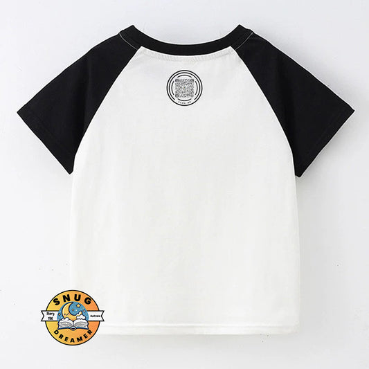 Hansel and Gretel Print QR Code Kids Storytelling T-Shirt