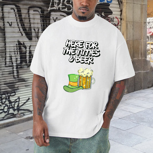 Festive Fun and Froth Good Times Beer Lover's Tee Big & Tall