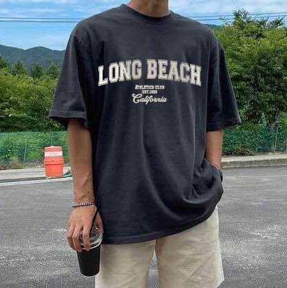 Long Beach California Men's Athletics Club T-Shirt