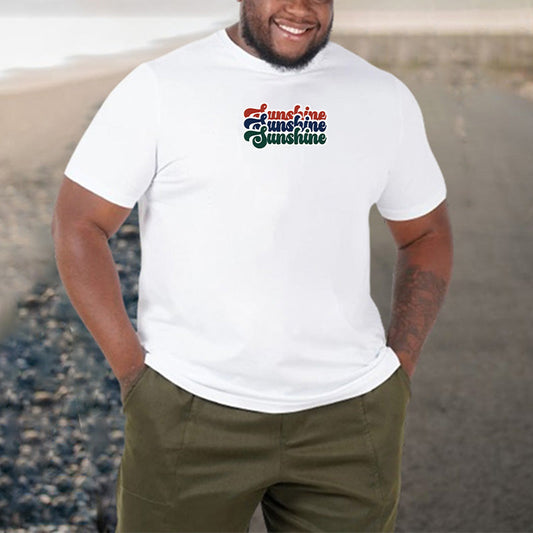 Sunshine Summer Vibes Beach Lovers Men's T-Shirt Big & Tall
