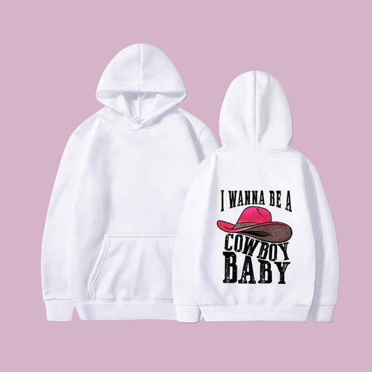Women's Cowboy Baby Dream Fleeced Hoodie