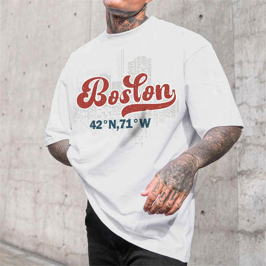 Boston Men's Fashion T-shirt