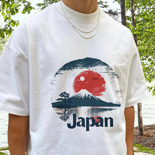 Japan Fuji Mountain Essence Short Sleeve Tee
