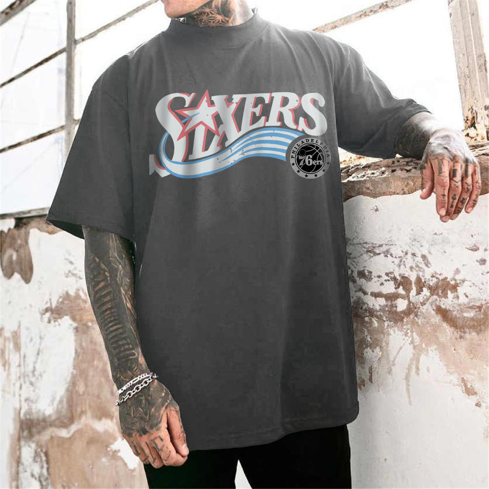 Sixers Basketball Men's T-shirts