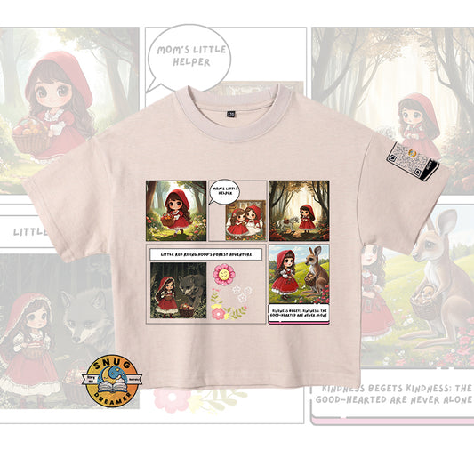 Adapted Bedtime Story Shirt For Kids - Little Red Riding Hood
