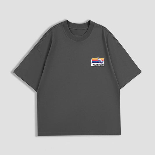 Australia Print Cotton T-shirt