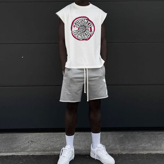 Toronto Raptors Basketball Men's Tank Top-B