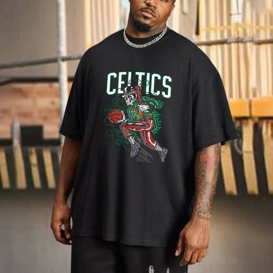 Men‘s Boston Celtics Casual Cotton T-Shirts