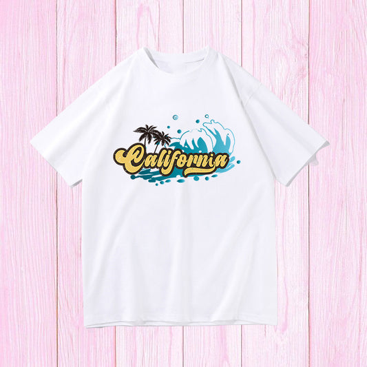 California Print Women's Cotton T-shirt