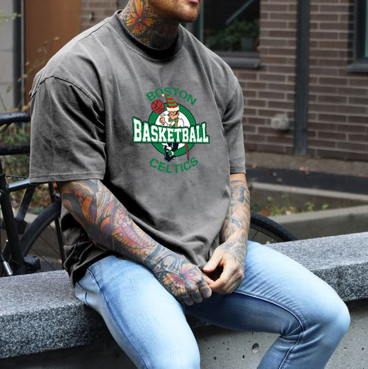 Men’s Boston Celtics Basketball Original Design Fan T-shirts
