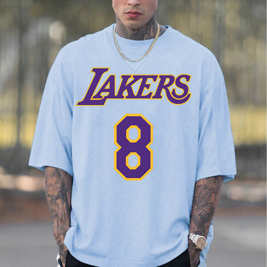 Lakers 8 Basketball Men's T-shirts