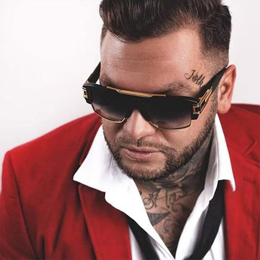 Driving Large Frame Retro Trend Men's Sunglasses