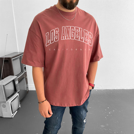 Los Angeles Men's Streetwear Casual T-Shirts