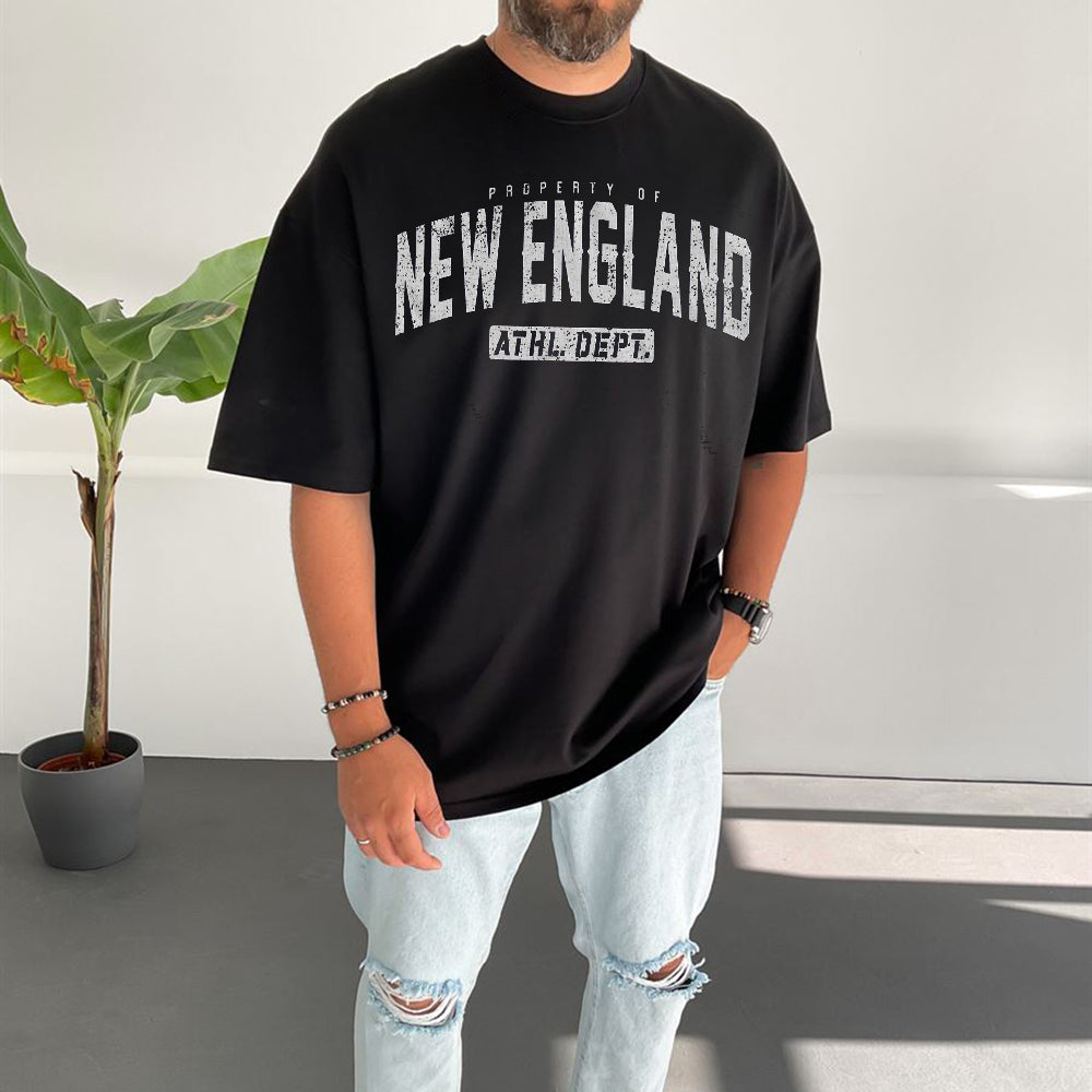 New England Men's Short Sleeve T-Shirts Big & Tall
