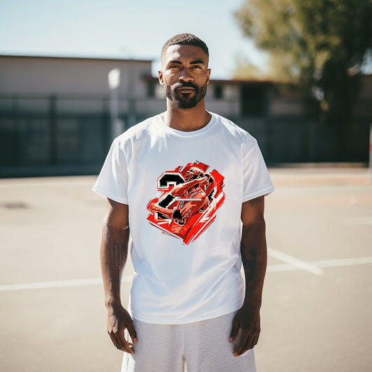 Basketball Player Inspired Exclusive Number 23 Fan Tee Big & Tall