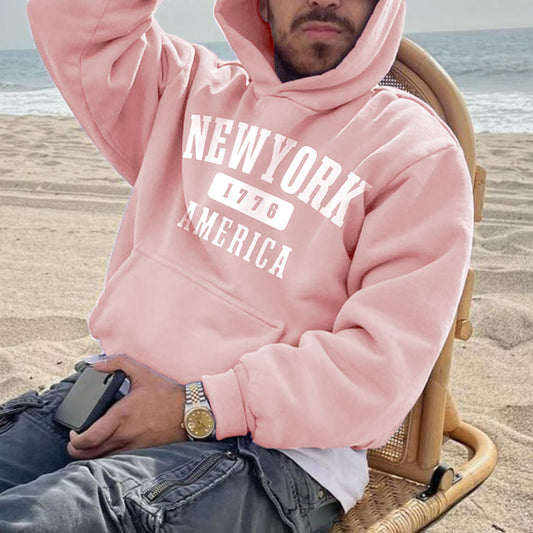 New York 1776 Men's Fashion Hoodie Sweatshirt