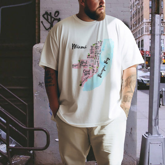 Miami's Charming Locales Discover Miami Districts Tee Big & Tall
