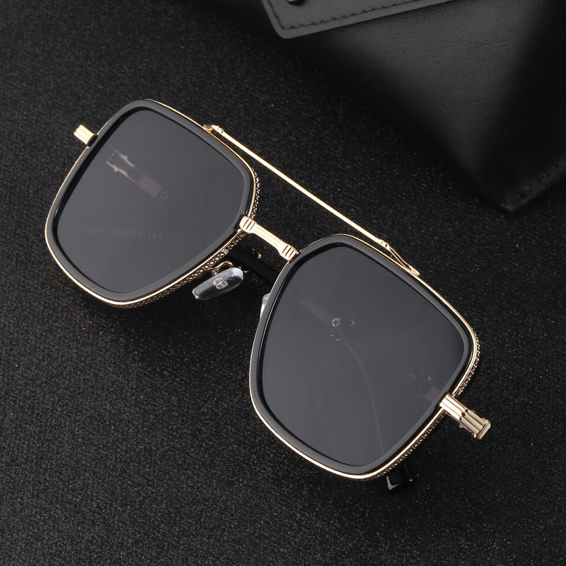 Big Frame Trend Steampunk Men's Sunglasses