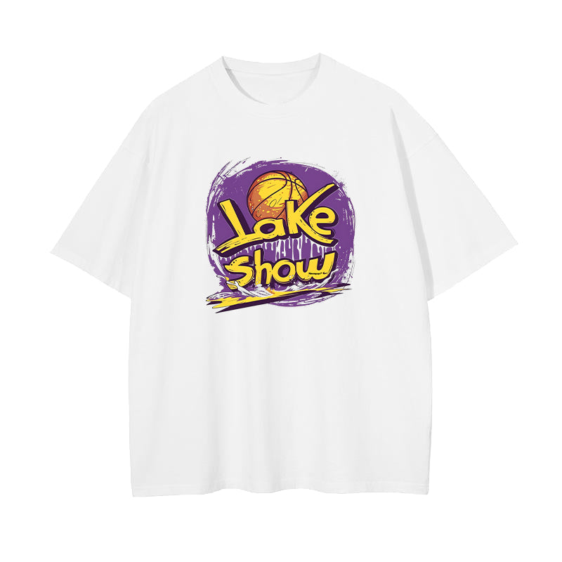 Lake Show Graphic Print Men's T-Shirts Big & Tall