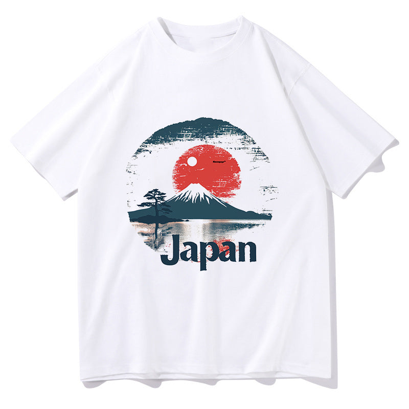 Japan Fuji Mountain Essence Short Sleeve Tee Big & Tall