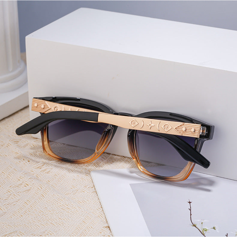 Retro Square HD Polarized Sunglasses