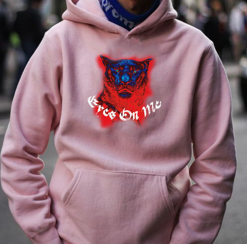 Cheetah Graphics Casual Fleece Hoodie