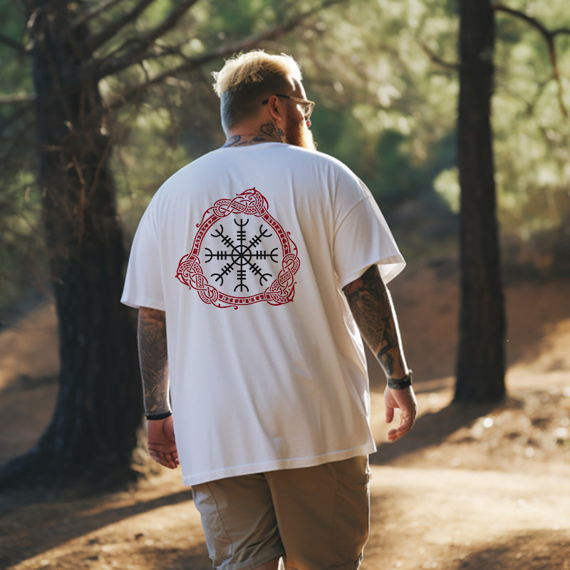 Viking Symbols Men's Cotton T-shirt