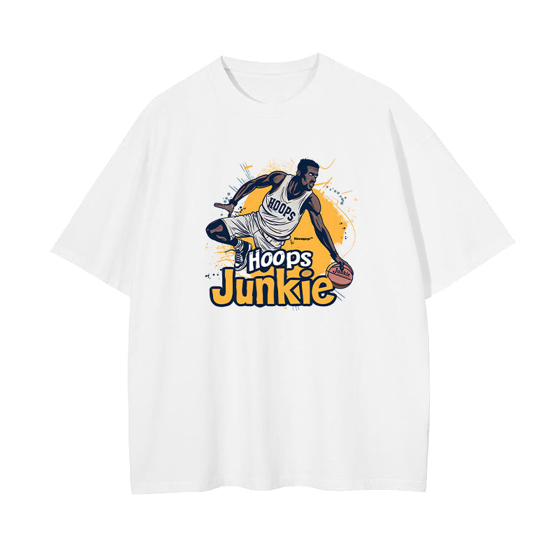 Sport Lover Basketball Player Men's Cotton T-Shirts Big & Tall