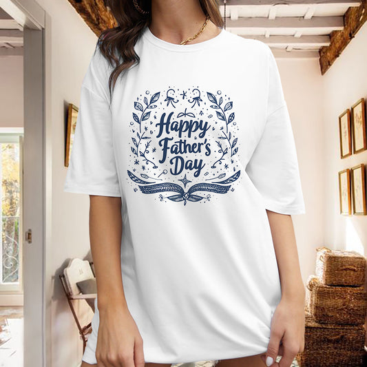 Women's Father's Day Celebration Cotton T-shirt