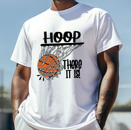 Hoop Dreams Basketball Print Men's Short Sleeve T-Shirt Big & Tall
