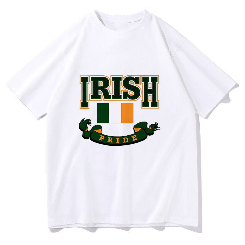 Emerald Isle Flag-Inspired Irish Pride Tee Big & Tall