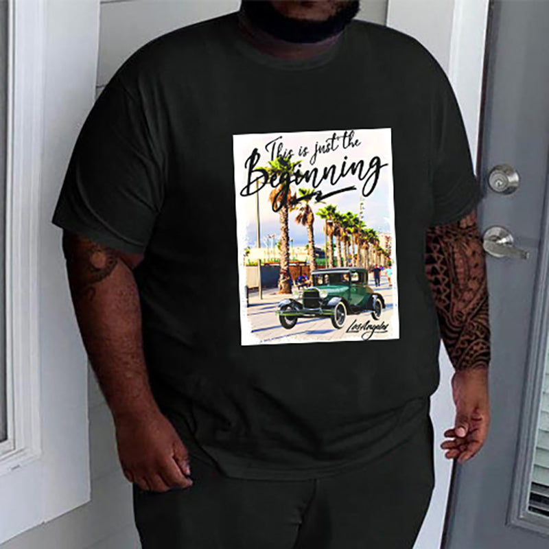 Los Angeles Sunset Boulevard Road Trip T-Shirt Big & Tall