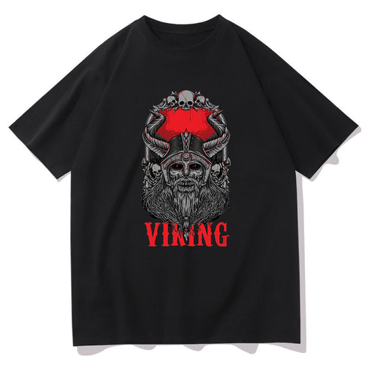 Viking Corpse Bone Zombie Men's T-shirt Big & Tall