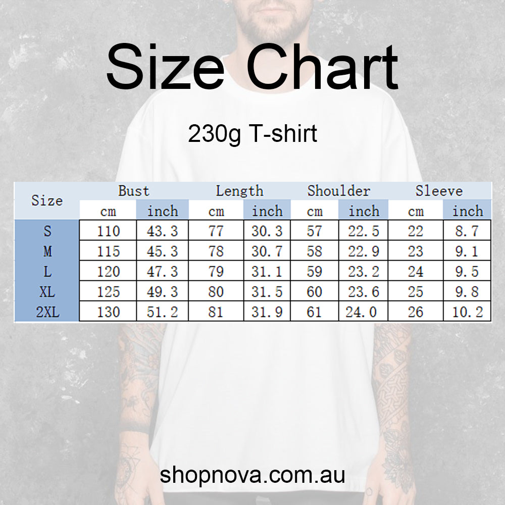 Vintage Sign Men's Cotton T-Shirt 230g