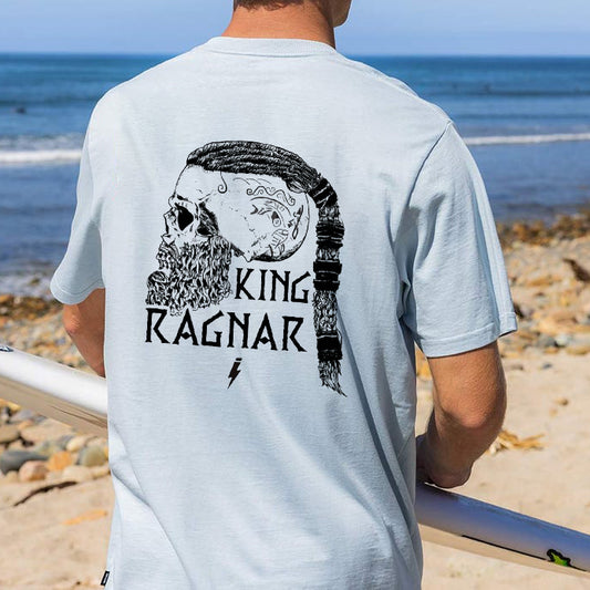 King Ragnar Ancient Viking Era Men's Cotton T-shirt